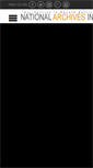 Mobile Screenshot of natlarchives.com
