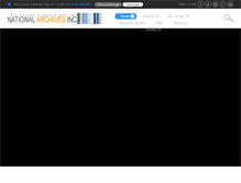 Tablet Screenshot of natlarchives.com